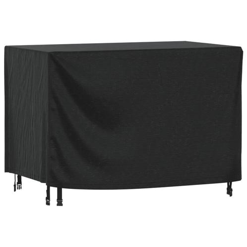 vidaXL Tuinmeubelhoes waterdicht 420D 140x70x90 cm zwart, Tuin en Terras, Tuinmeubel-accessoires, Nieuw, Verzenden