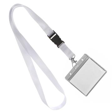 Merkloos - 50x Keycord Met Pashouder - Lanyard - beschikbaar voor biedingen