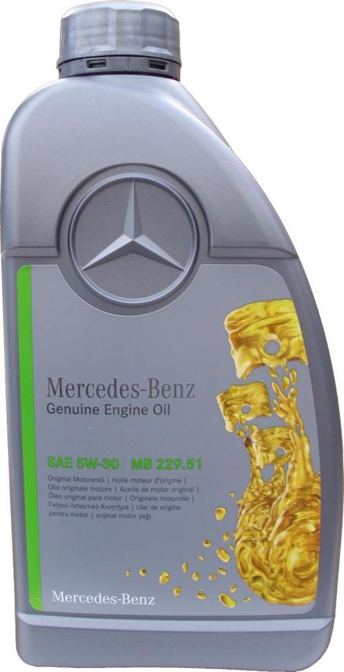 MercedesBenz Motorolie 5W30 229.51 1 Liter, Auto diversen, Onderhoudsmiddelen, Ophalen of Verzenden