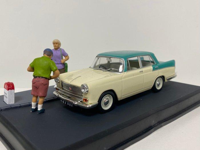 La Route Bleue 1:43 - Modelauto - Diorama avec LAustin, Hobby en Vrije tijd, Modelauto's | 1:5 tot 1:12