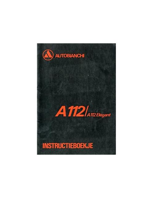 1976 AUTOBIANCHI A112 INSTRUCTIEBOEKJE NEDERLANDS, Auto diversen, Handleidingen en Instructieboekjes