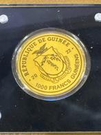 Guinée. 1000 Francs 2022 Blackbeard , 1/200 oz (.999) mit, Postzegels en Munten