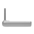 AXA deurklink stiftdeel Flat DD 38-54 mm aluminium F1, Nieuw, Overige materialen, Klink of Kruk