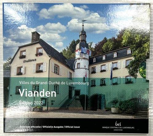 Luxemburg. Year Set (BU) 2022 Vianden (incl. 2 euro, Postzegels en Munten, Munten | Europa | Euromunten