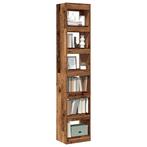 vidaXL Boekenkast/kamerscherm 40x30x198 cm oud houtkleurig, Verzenden, Nieuw