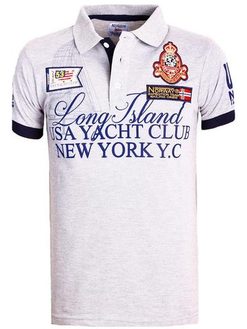 Geographical Norway Polo Shirt Grijs New York Keylo beschikbaar voor biedingen