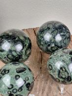 Set van 4 gepolijste Kambaba Jaspis edelsteen bollen - op, Verzamelen, Mineralen en Fossielen