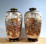 Vaas - Keramiek - Marked Dzan  - Japan - Meiji periode, Antiquités & Art, Antiquités | Autres Antiquités