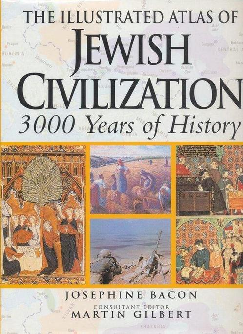 The illustrated atlas of jewish civilization 9781902328331, Boeken, Overige Boeken, Gelezen, Verzenden