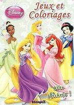 Jeux et coloriages Disney Princesse von Disney  Book, Gelezen, Verzenden