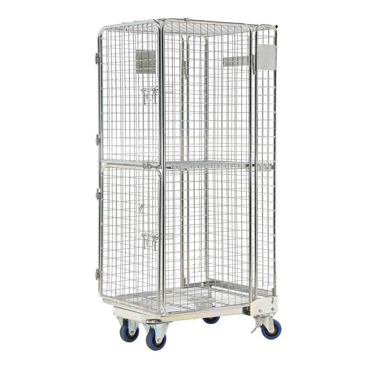 Anti-diefstal rolcontainer a-frame nestbaar, Zakelijke goederen, Machines en Bouw | Heftrucks en Intern transport, Ophalen of Verzenden