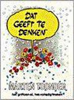 Dat geeft te denken / BB-literair 9789023409441, Verzenden, Gelezen, Marten Toonder