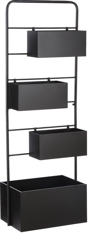 2dekans | Mica Decorations Dani Plantenrek - L37 x B38 x, Tuin en Terras, Bloembakken en Plantenbakken, Ophalen of Verzenden