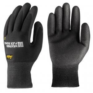 Snickers 9319 weather flex sense gloves - 0404 - black -, Doe-het-zelf en Bouw, Veiligheidskleding