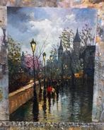 Guido Vuotto (1964) - Stradina di Parigi, Antiek en Kunst, Kunst | Schilderijen | Klassiek