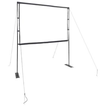 vidaXL Projectiescherm met statieven 90 inch 4:3, Verzenden