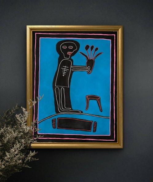 Malo - Flowers, Antiek en Kunst, Kunst | Schilderijen | Modern