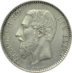 Belgique. Léopold II. 1 Franc 1881 FR - mintage: 119.484 ex., Postzegels en Munten