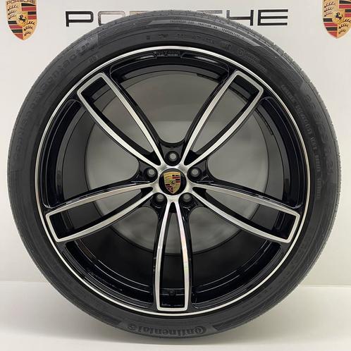 Porsche Macan ORIGINELE 21inch Techart Formule IV met banden, Auto-onderdelen, Banden en Velgen, 21 inch, 295 mm, Personenwagen