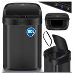 KESSER® Sensor Prullenbak - Afvalbak - Vuilnisbak - 30L - Zw, Verzenden, Nieuw