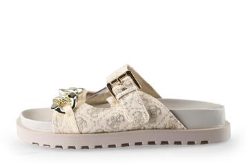 Guess Slippers in maat 40 Beige | 5% extra korting beschikbaar voor biedingen