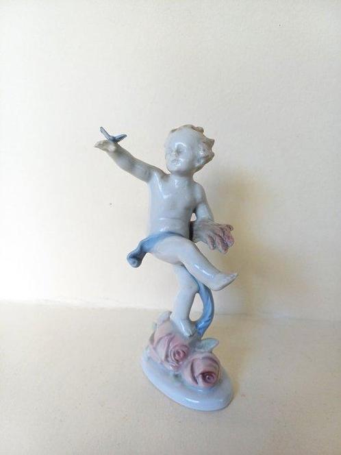 Metzler & Orloff - Beeldje - putti summer - Porselein, Antiek en Kunst, Antiek | Glaswerk en Kristal