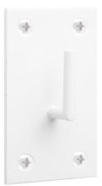 Kapstokhaak PIET BOON PB90 mat wit 90 mm, Huis en Inrichting, Nieuw, Overige materialen