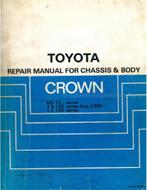 1984 TOYOTA CROWN CHASSIS & CARROSSERIE WERKPLAATSHANDBOEK