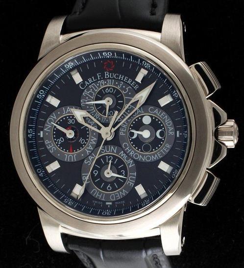 Carl F. Bucherer - Patravi Tribute to Fritz Brun - 750, Handtassen en Accessoires, Horloges | Heren