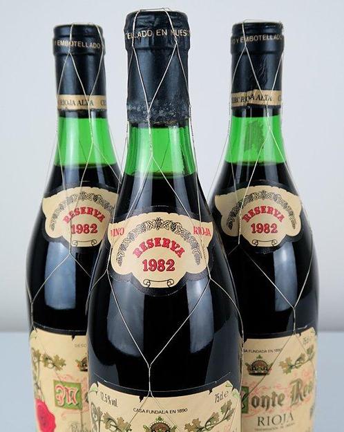 1982 Bodegas Riojanas, Monte Real Millennium Edition -, Verzamelen, Wijnen