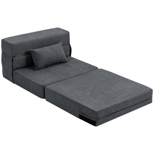 TRUUSK 3-in-1 Slaapstoel - Opvouwbare Slaapbank met Bedfunct, Huis en Inrichting, Fauteuils, Verzenden