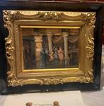 Nicolas De Corsi (1882-1956) - Portico con mercato