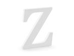 Witte Letter Z Hout 20cm, Hobby en Vrije tijd, Nieuw, Verzenden