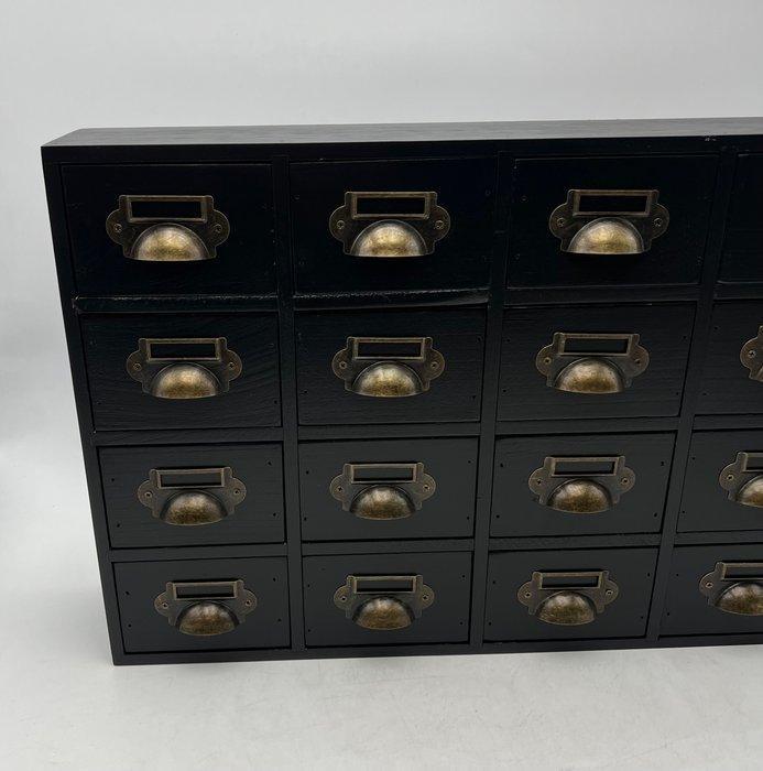 Armoire dapothicaire - Kast - 16 opbergvakken - Hout,, Antiek en Kunst, Curiosa en Brocante