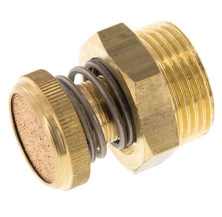 Silencieux de Contrôle du Débit en Laiton G1 Avec Vis, Doe-het-zelf en Bouw, Gereedschap | Overige machines, Verzenden