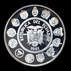 Ecuador. Silver Proof 5000 Sucres ( Encounter of two Worlds), Postzegels en Munten