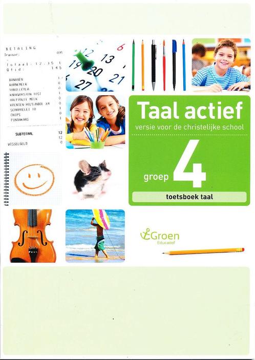 Taal Actief christelijke versie toets boek groep 4 (per stuk, Boeken, Schoolboeken, Verzenden