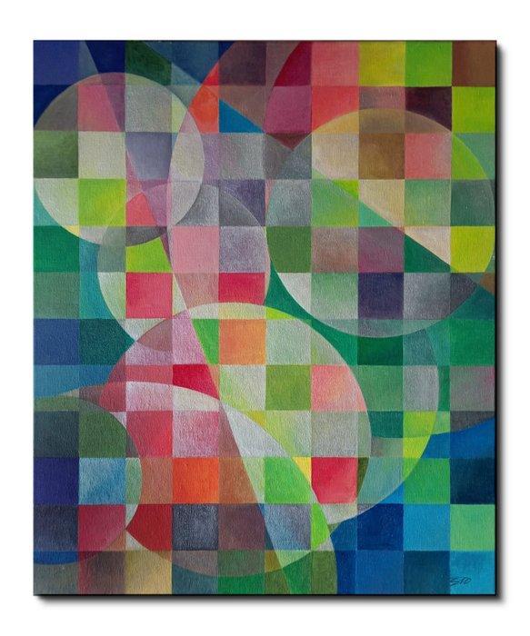 Sara Manzoni - Tequila, Antiek en Kunst, Kunst | Schilderijen | Modern