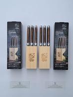 Laguiole - 12x Steak Knives - Brown - style de -