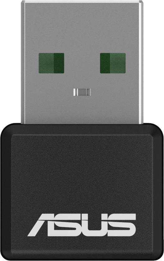 ASUS USB-AX55 - USB WiFi Adapter - WiFi 6 - 1800 Mbps, Computers en Software, WiFi-versterkers, Nieuw, Verzenden