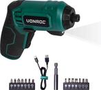 2dekans | VONROC Accu Schroefmachine – 4V – Incl. 14-delige, Ophalen of Verzenden, Nieuw