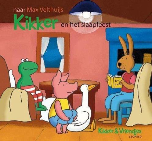 Kikker en het slaapfeest boek - leesboek Max Velthuijs, Boeken, Overige Boeken, Gelezen, Verzenden