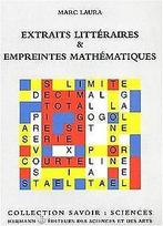 Extraits littéraires et empreintes mathématiques  Lau..., Livres, Verzenden, Laura, Marc