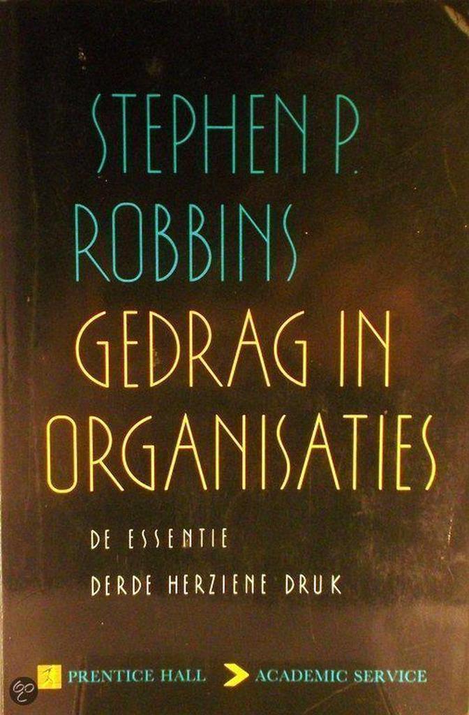 Gedrag in organisaties 9789052611471 S.P. Robbins, Boeken, Economie, Management en Marketing, Gelezen, Verzenden