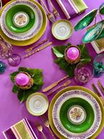 Nappe pour grandes tables, dune élégante couleur lavande