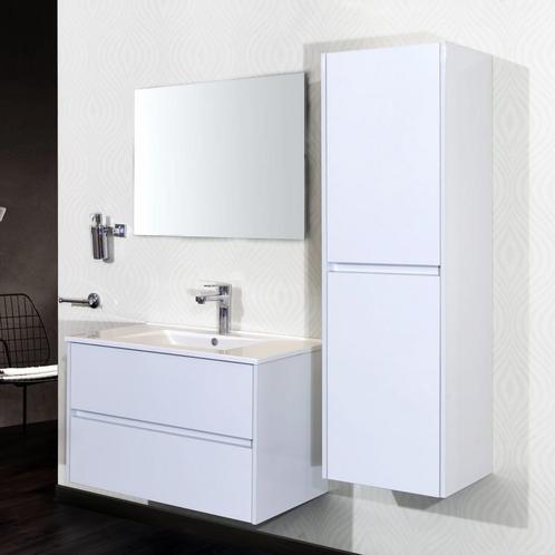 Badkamermeubelset BWS Hayat Wit 60cm, Doe-het-zelf en Bouw, Sanitair, Bad, Nieuw, Ophalen of Verzenden