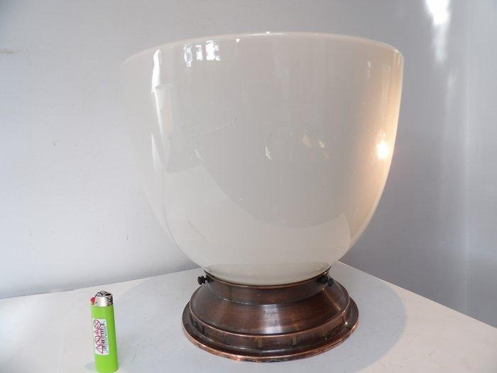 Lamp - Glas/Metaal, Antiek en Kunst, Kunst | Designobjecten