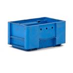 Stapelbak kunststof  L: 295, B: 195, H: 150 (mm) blauw, Bricolage & Construction, Casiers & Boîtes, Ophalen of Verzenden