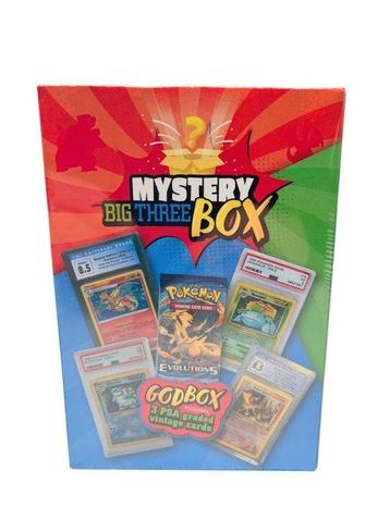 Pokémon Mystery box - Big Three Box - Various sets beschikbaar voor biedingen