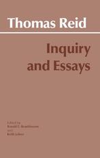 Thomas Reid's Inquiry and Essays - Keith Lehrer - 9780915145, Boeken, Verzenden, Nieuw
